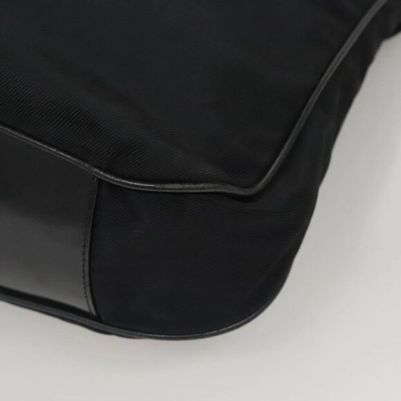 GUCCI Bamboo Hand Bag Canvas 2way Navy Silver - Picture 8 of 15